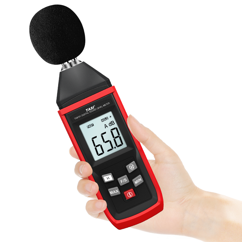 AUTO TA8151 Dezibel-Messgerät Digitales Dezibel-dB-SPL-Messgerät  Lautstärkemessung 30-130 dB Ersatzzubehörappareil mesure decibel appareil  mesure